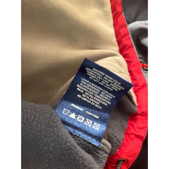 Reebok Soft Shell Bonded To Micro Fleece Wind Rain Resistant - XL - Gray/Black - Picture 7 of 14